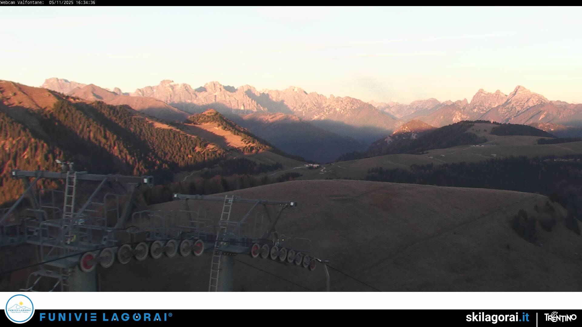 Webcam Lagorai/Passo Brocon Castello Tesino Webcams Lagorai/Passo Brocon Castello Tesino